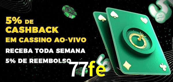 Promoções do cassino ao Vivo 77fe